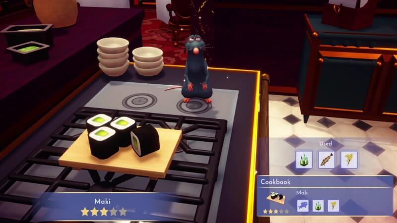 Disney Dreamlight Valley Maki Recipe