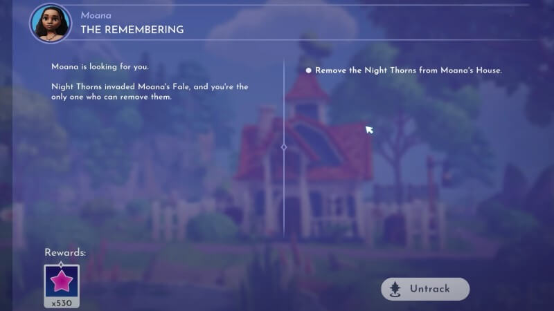 Disney Dreamlight Valley Moana The Remembering Quest