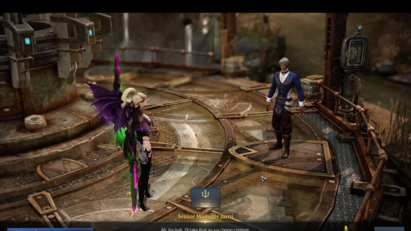 Senior Manager Jasni started the quest for the Lopang Island Soul in Lost Ark