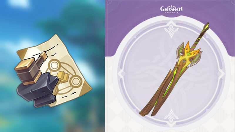 Unlocking The Forest Regalia Blueprint In Genshin Impact