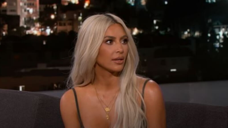 Kim Kardashian flame dress