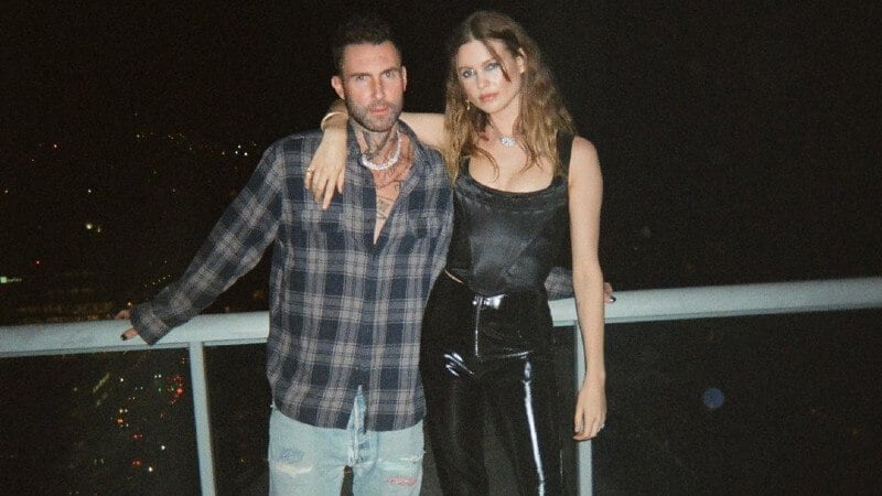 Adam Levine and Behati Prinsloo