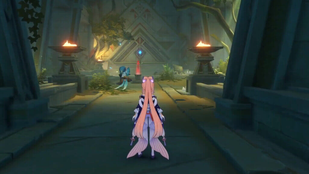 Genshin Impact: How to Unlock the Altar of Mirages Domain in Sumeru Behind the Illusory Curtain in the Altar of Mirages Domain of Genshin Impact