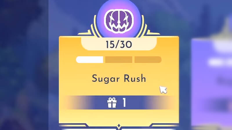 Completing Sugar Rush in Disney Dreamlight Valley