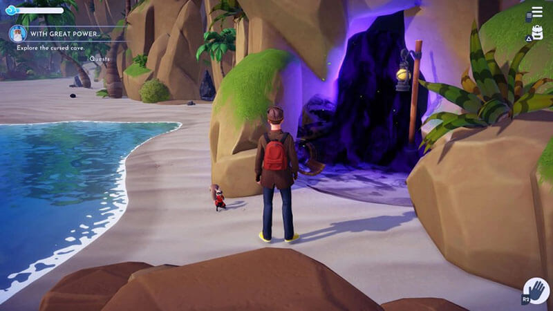 Where to Find the Cursed Cave in Disney Dreamlight Valley