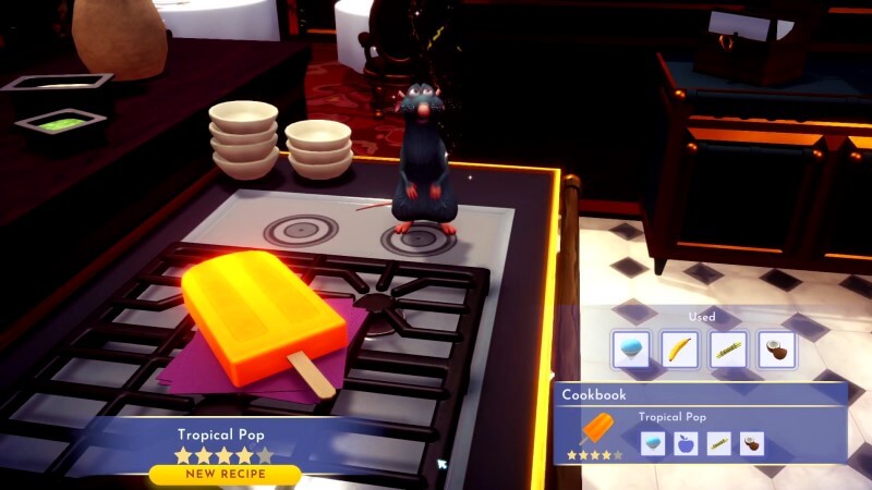 Disney Dreamlight Valley Tropical Pops Dessert Recipe