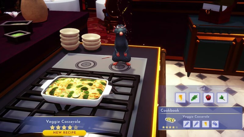 Disney Dreamlight Valley Veggie Casserole Recipe