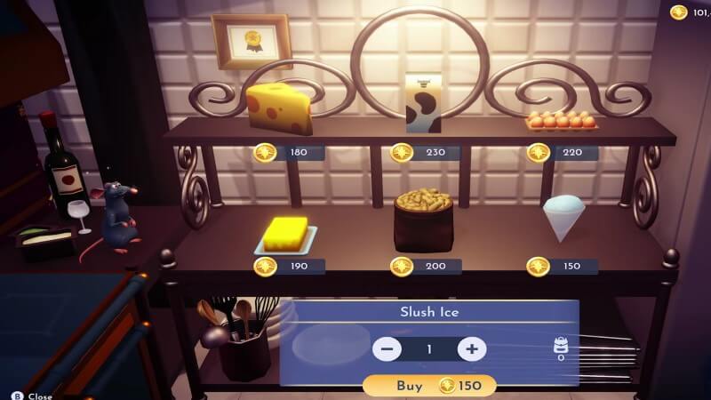 Disney Dreamlight Valley Slush Ice Purchase