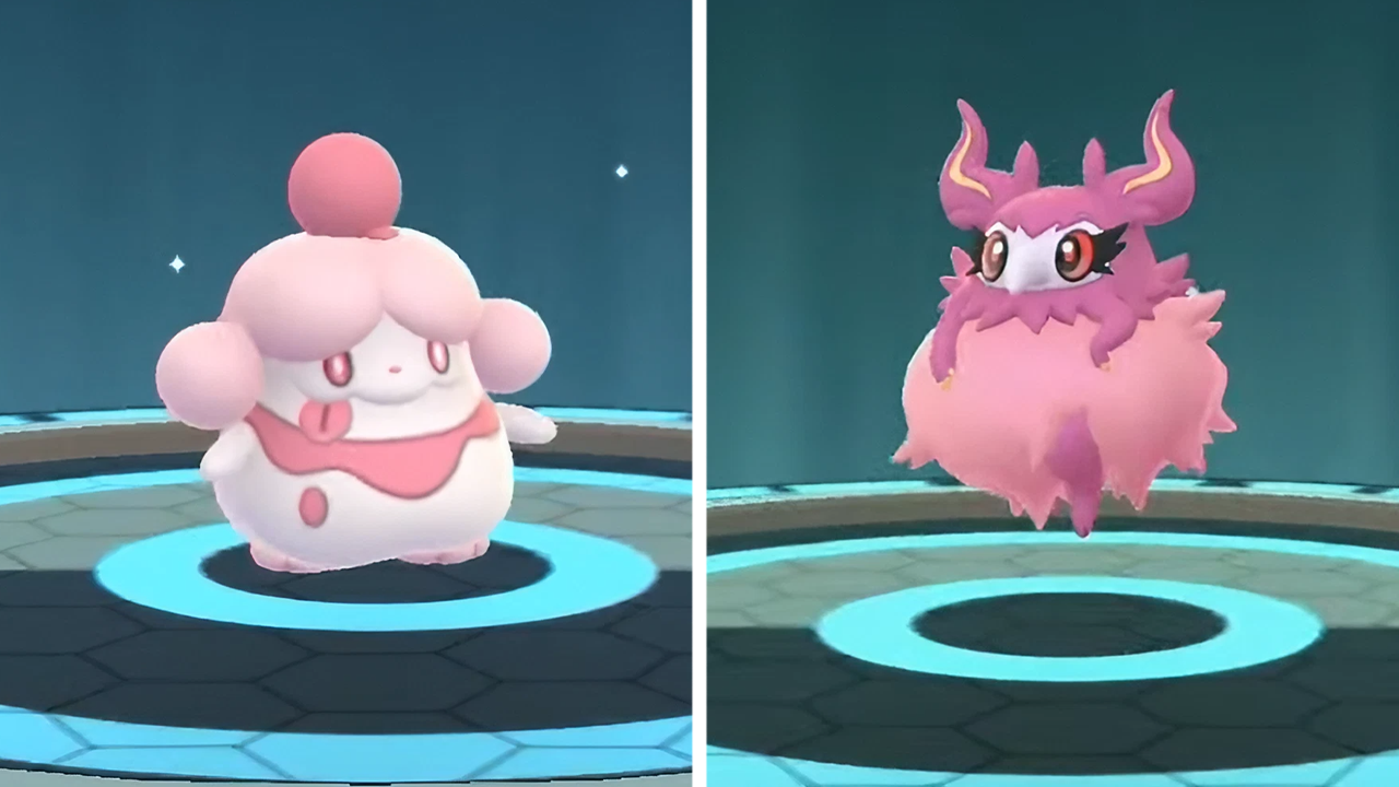 Evolve Spritzee and Swirlix in Pokemon Go