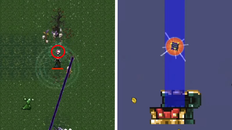 Song of Mana Weapon in Vampire Survivors