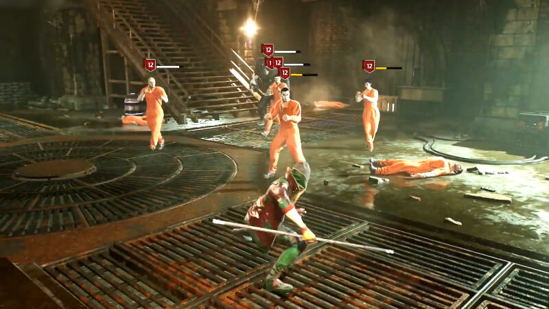 Fighting with Regulators in Gotham Knights