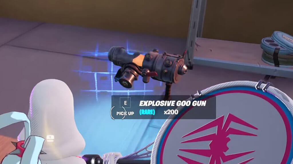 Fortnite: Where to Find the Explosive Goo Gun Finding the Explosive Goo Gun in Fornite as Floor Loot