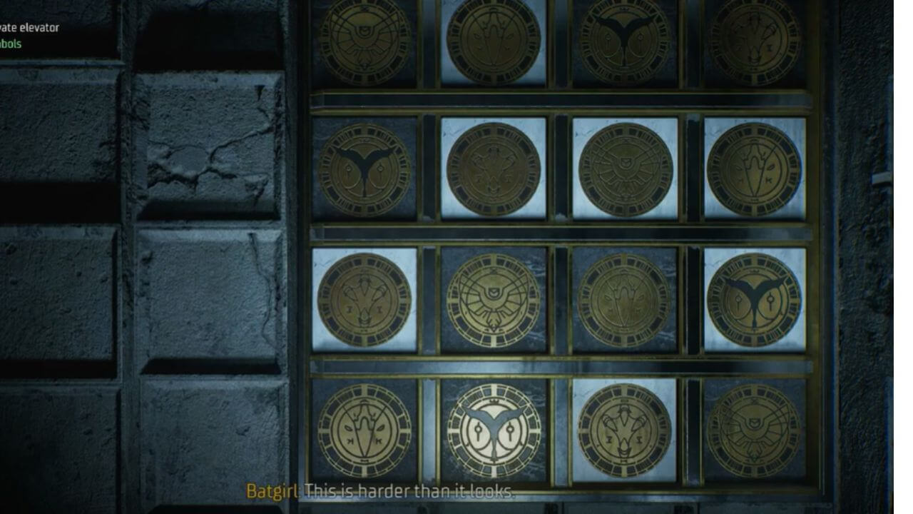 Private Elevator Puzzle Solution in Gotham Knights