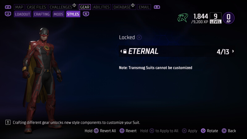 Gotham Knights Eternal Suits