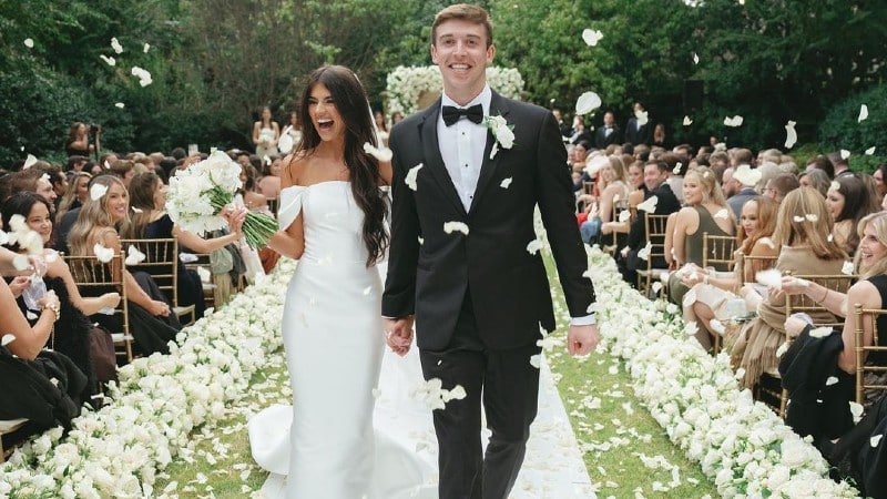 Madison Prewett and her husband Grant Troutt