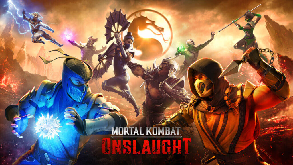 Mortal Kombat: Onslaught Coming to Mobile Devices in 2023 Mortal Kombat Onslaught Key Art