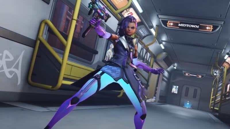 You get cosmetics through League Tokens in Overwatch 2