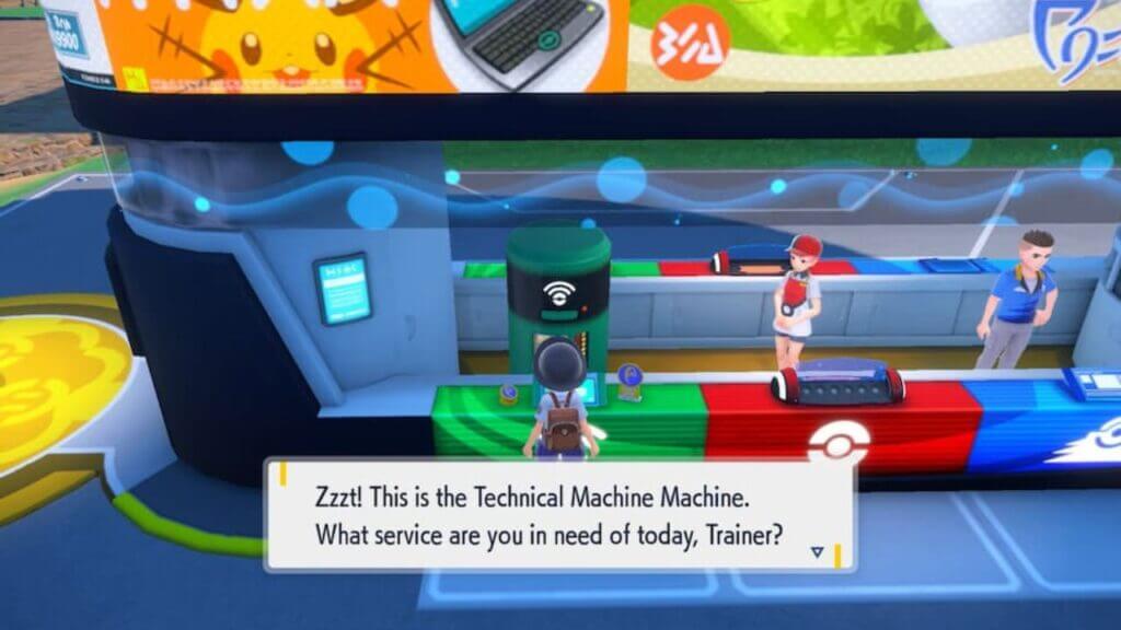 Pokémon Scarlet and Violet: How does the TM Machine work? Answered Pokémon Scarlet and Violet TM Machine