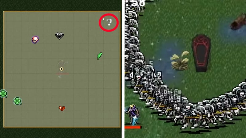 Pugnala Provola Coffin Location in Vampire Survivors