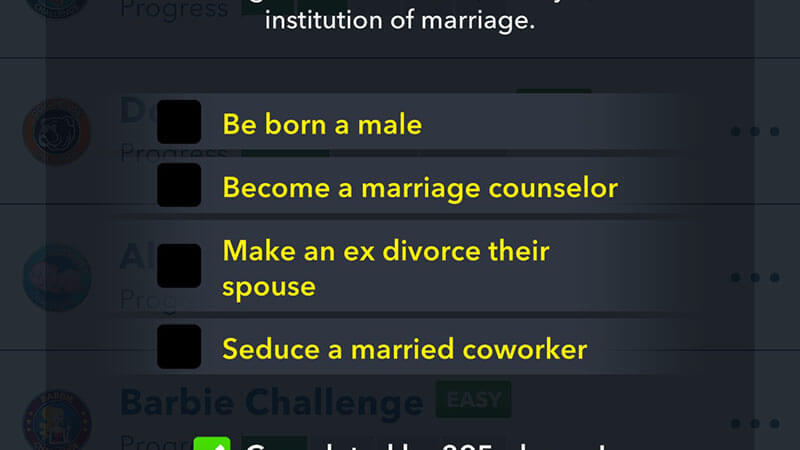 BitLife Snake in the Grass Challenge Tasks