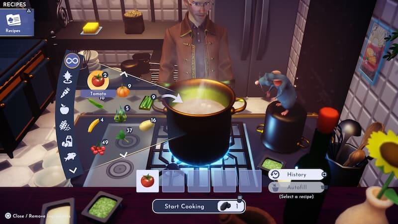 How to make the Tomato Soup recipe in Disney Dreamlight Valley