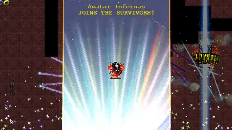 Unlocking Avatar Infernas in Vampire Survivors