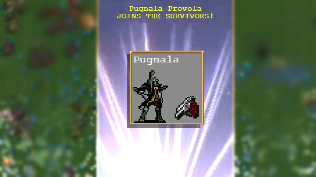How to Unlock Pugnala Provola in Vampire Survivors Unlocking Pugnala Provola in Vampire Survivors