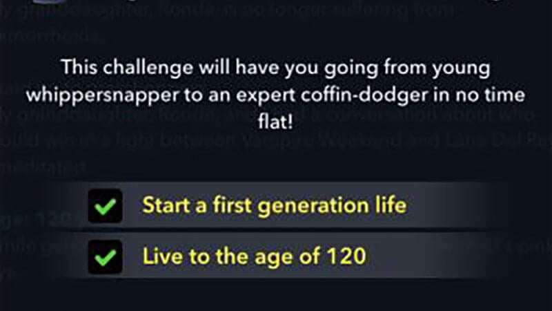 BitLife Update Supercentenarian Challenge