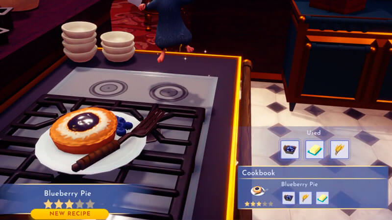 How to Make Blueberry Pie in Disney Dreamlight Valley