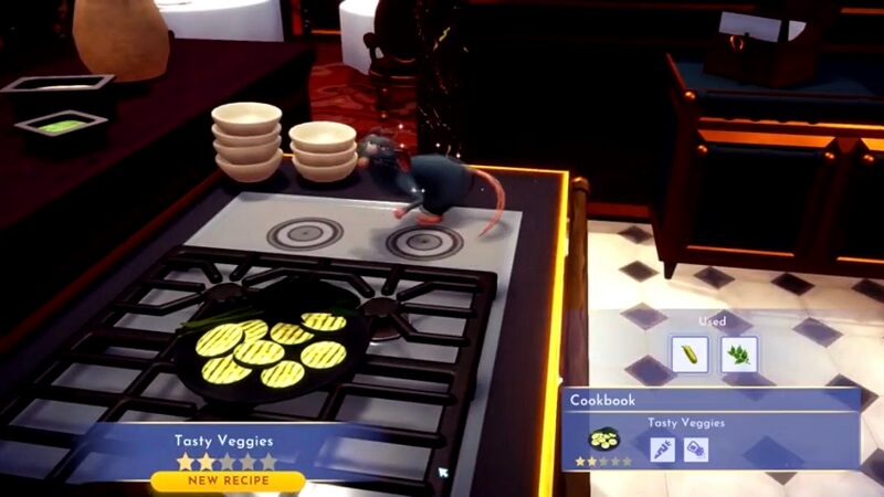 how to make tasty veggies in disney dreamlight valley