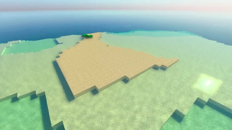 Minecraft Sandy Beach