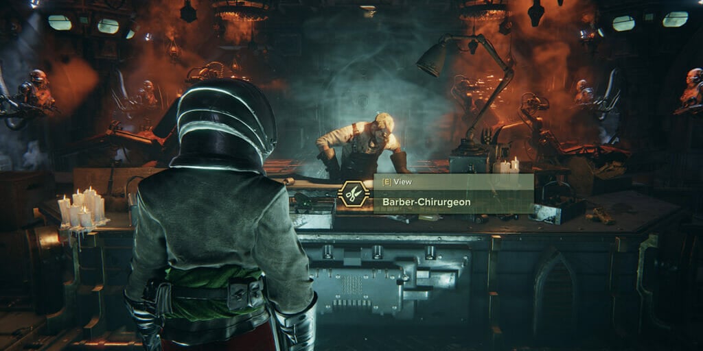 How To Change Your Appearance in Warhammer 40K: Darktide Barber-Chirurgeon in Warhammer 40k Darktide