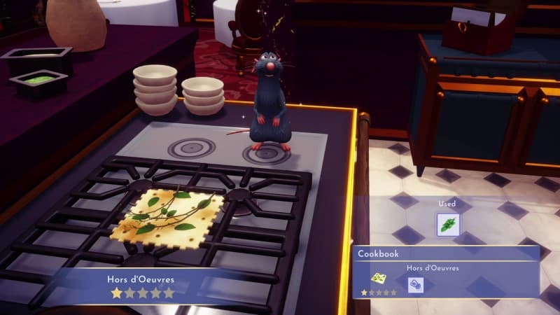 Disney Dreamlight Valley Hors d'Oeuvres Spice Recipe