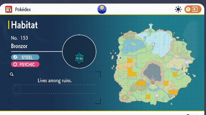 Every Bronzor Location in Pokémon Scarlet and Violet