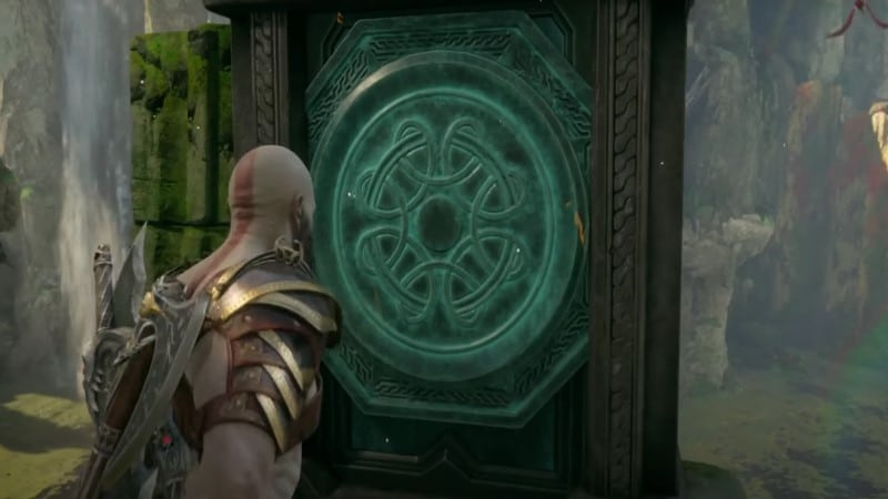 God of War Ragnarok Lower Drawbridge Cliffside Ruins