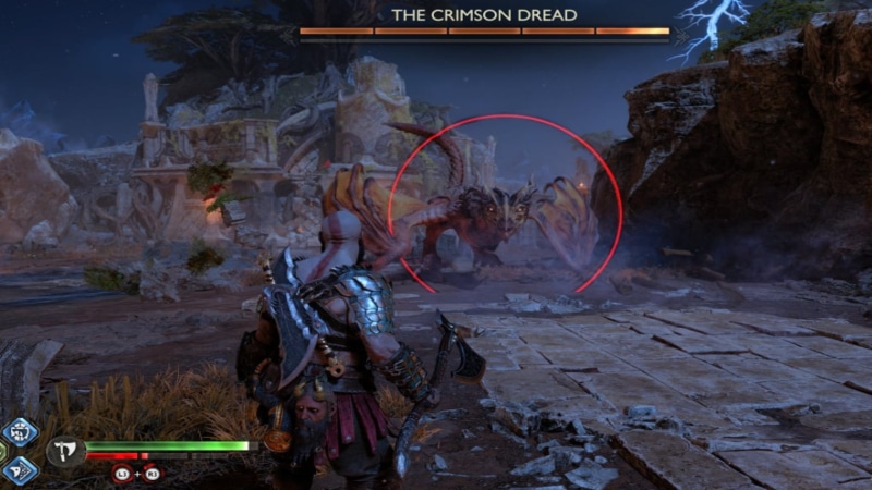 God of War Ragnarok Crimson Dread