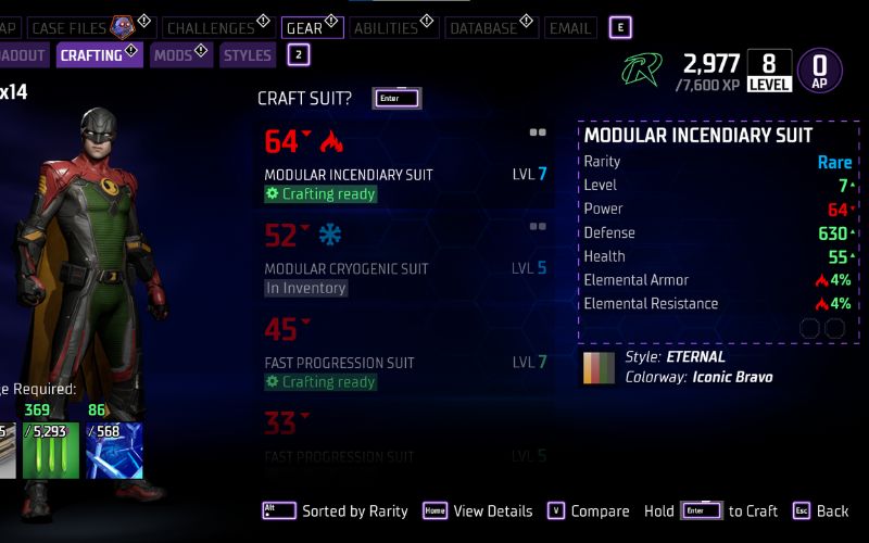 Legendary Gear in Gotham Knights