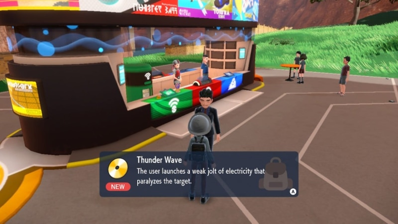 Pokemon Scarlet and Violet Thunder Wave