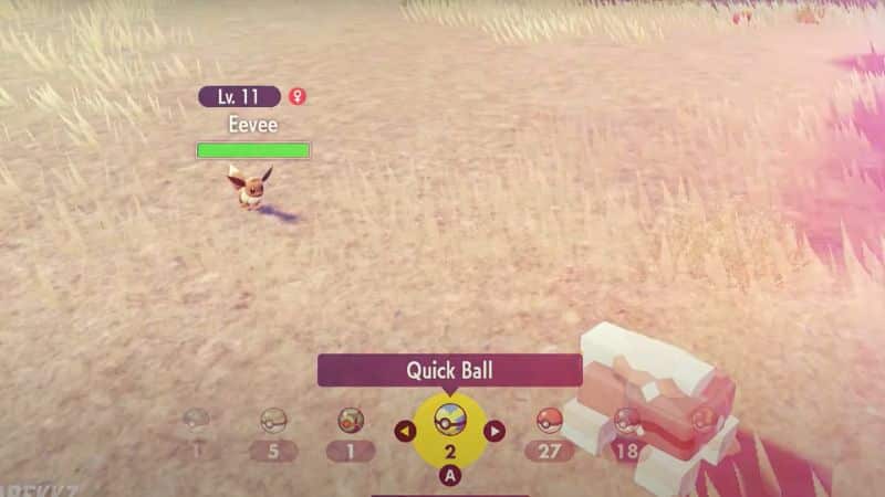 lock on in Pokémon Scarlet and Violet