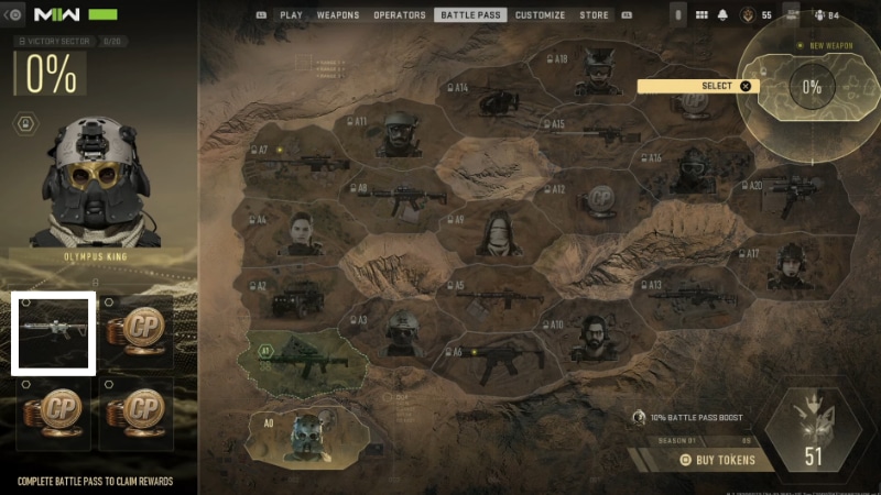 Unlocking the Mortal's Bane Weapon Blueprint in the Victory Sector in Warzone 2