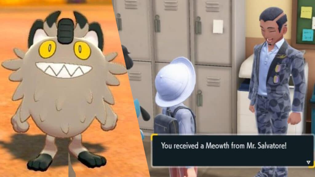 Where to Get Galarian Meowth in Pokémon Scarlet and Violet Where to Get Galarian Meowth in Pokémon Scarlet and Violet