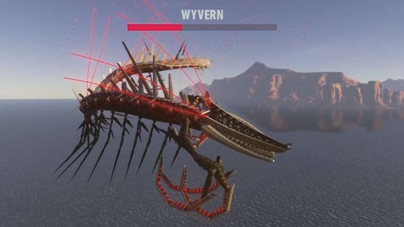 Wyvern Starting Phase 2 in Sonic Frontiers