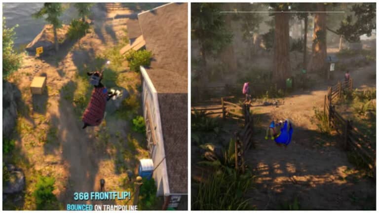 How to Perform a Backflip and Frontflip in Goat Simulator 3