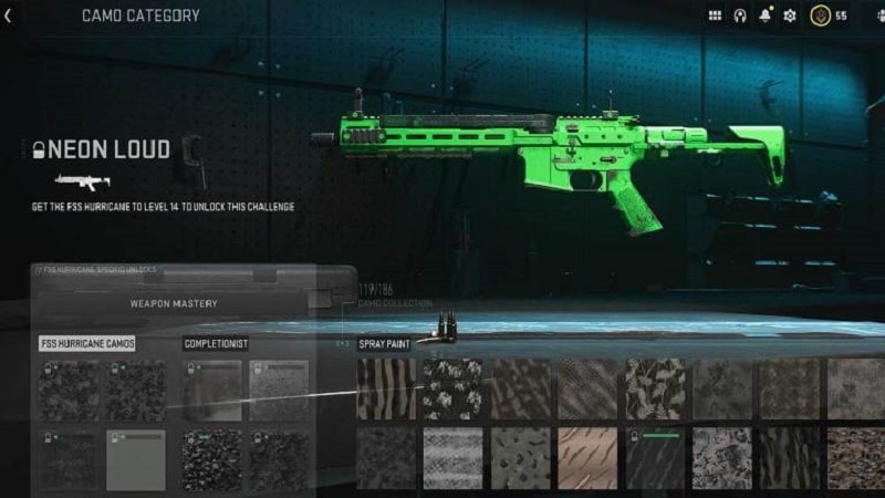 how to get neon loud camo in modern warfare 2