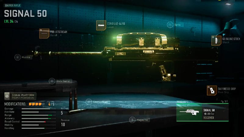 Best Signal 50 Build in Modern Warfare 2 (Attachments and Class)