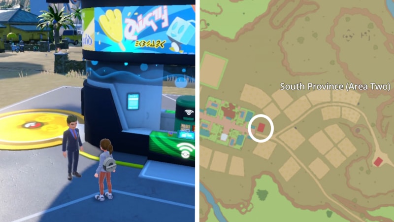 Aerial Ace TM Map Location in Pokémon Scarlet and Violet
