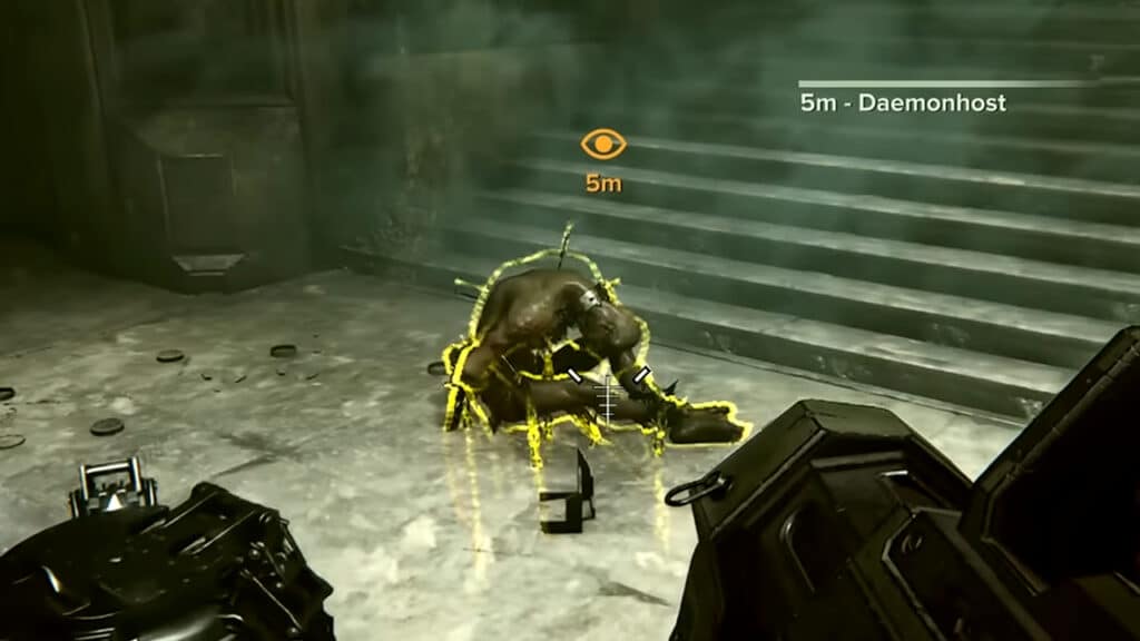 Daemonhost Encounter in Warhammer 40K Darktide