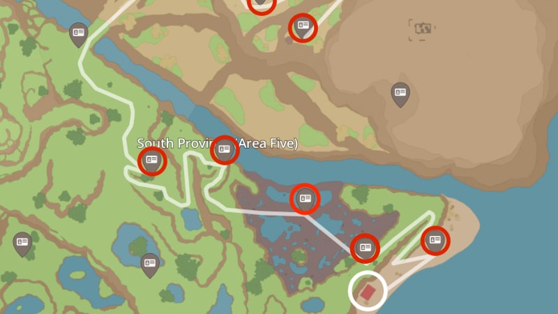 Eviolite Unlock Trainer Battle Challenge Map Locations in Pokémon Scarlet and Violet Sourced From Map Genie