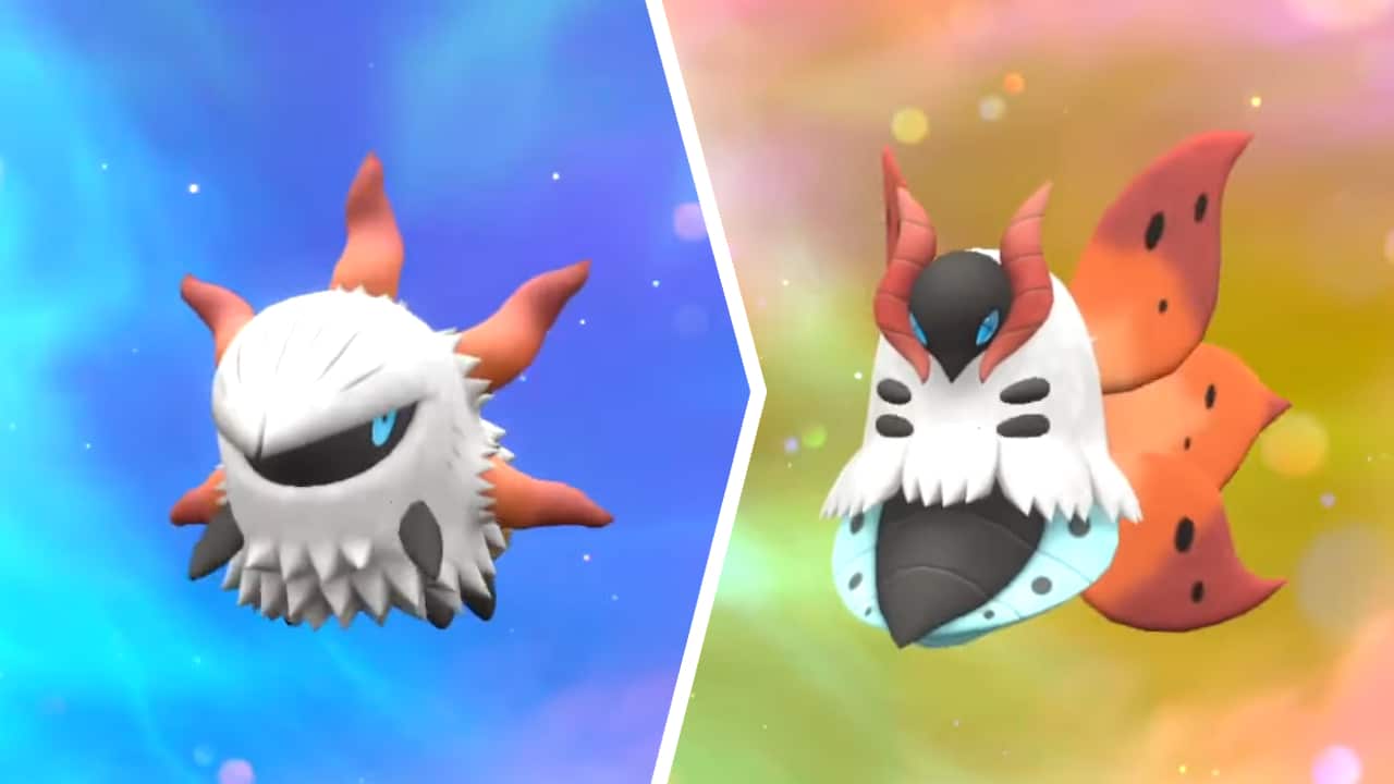 Pokémon Scarlet and Violet: How to Evolve Larvesta into Volcarona, image size:1280x720