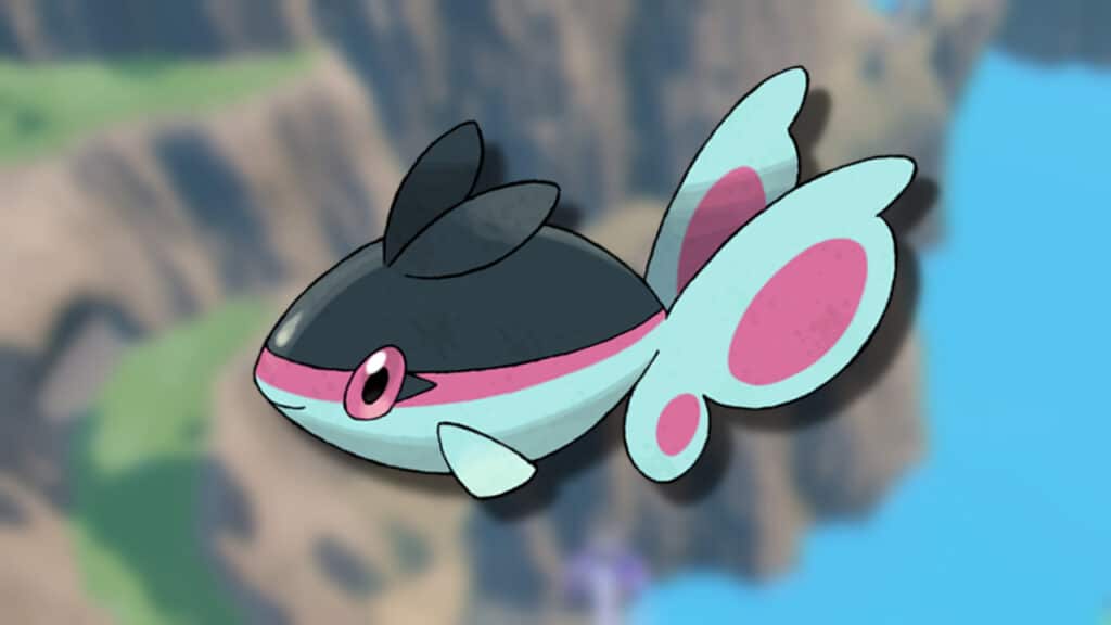 Finneon in Pokémon Scarlet and Violet